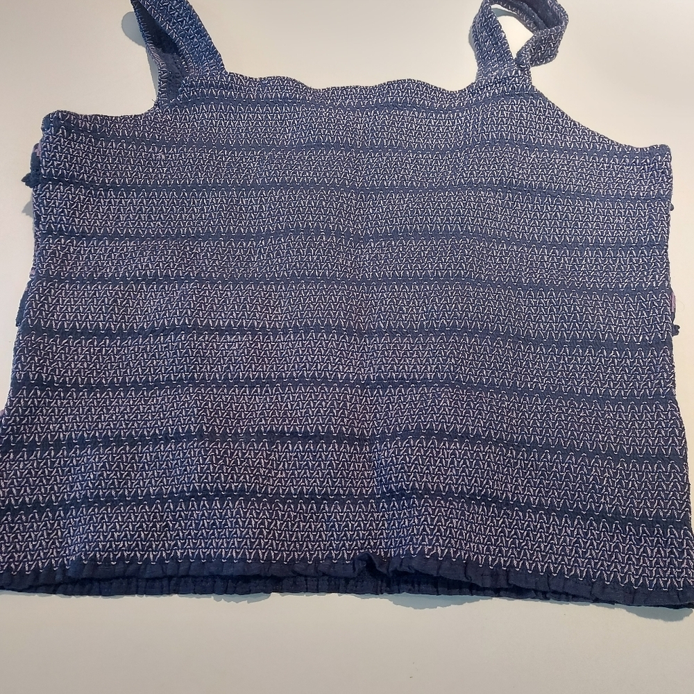 Anthropologie | Purple/Navy camisole - small - Picture 3 of 5